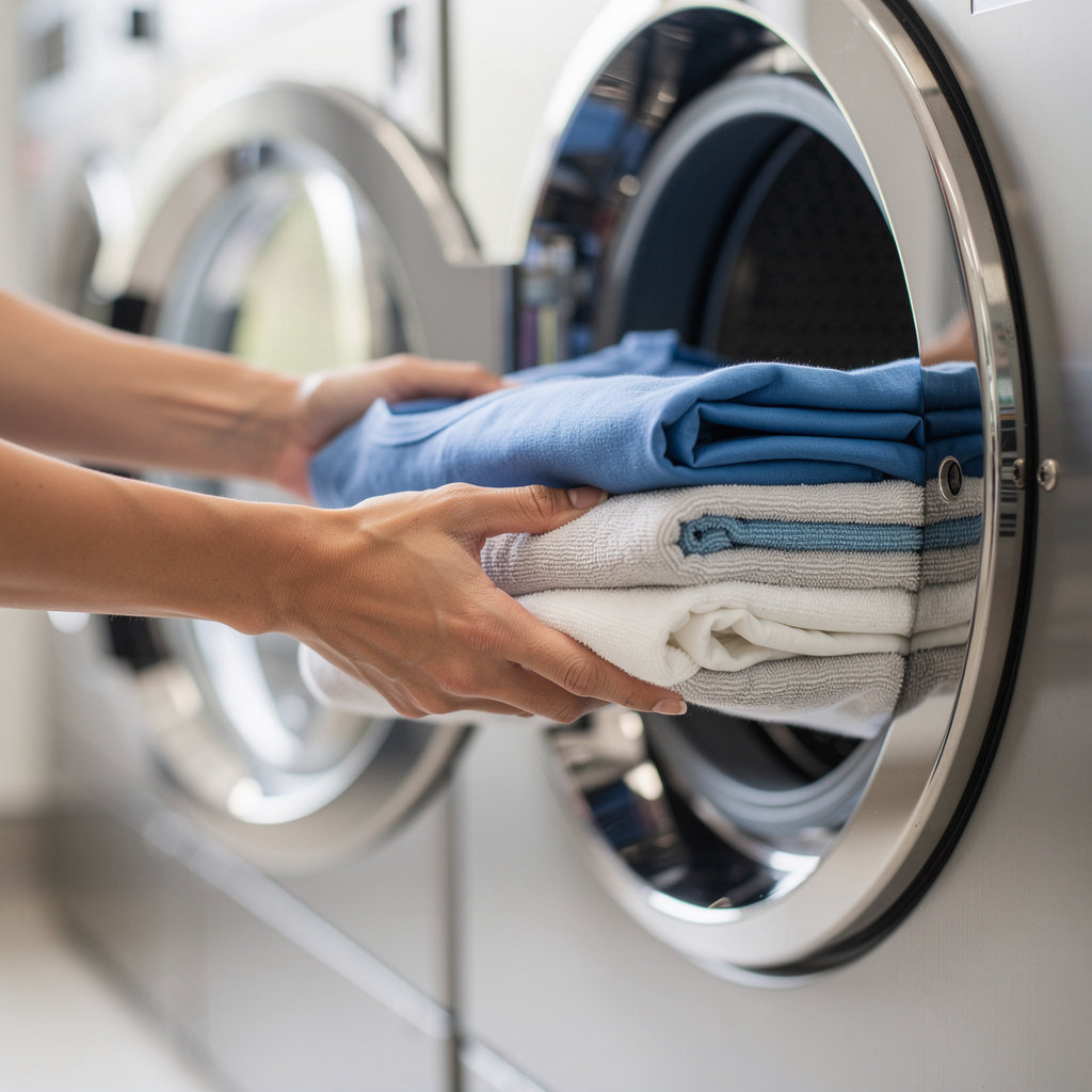 T's Launderland Coin Laundry modern self-service laundry facility in San Diego with clean washers and dryers