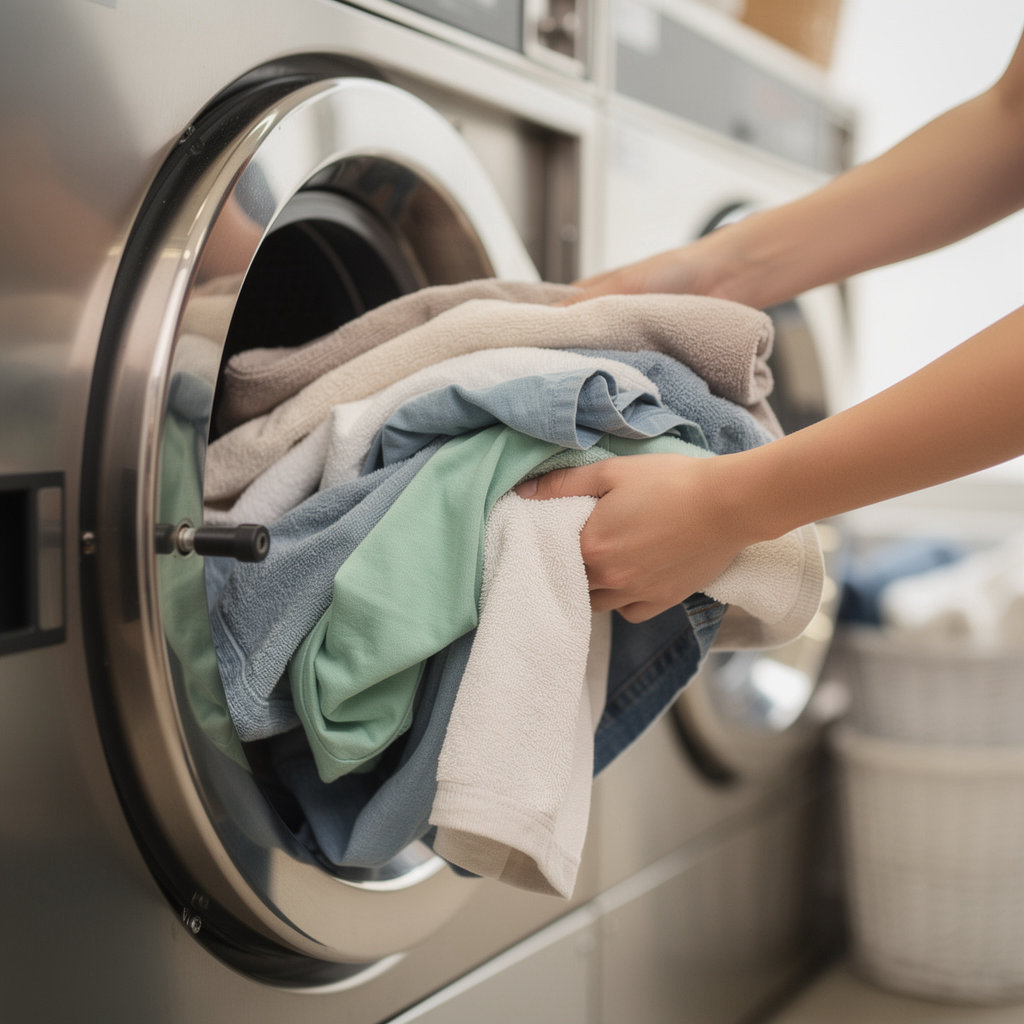 T's Launderland Coin Laundry modern, clean self-service laundry facility in San Diego with extended hours and bulk service